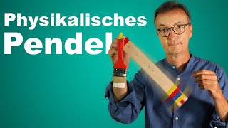 Physikalisches Pendel Schwingungen von ausgedehnten Körpern [upl. by Coltin]