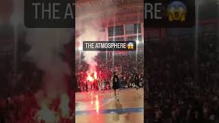 European Basketball Atmosphere Looks INSANE [upl. by Sedgewinn]