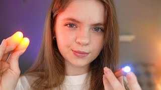 ASMR Fast amp Aggressive Eye Exam WITH Light Triggers 👀 Medical roleplay doctor follow instructions [upl. by Tnecnivleahcim342]