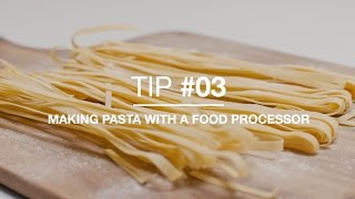 How To Make Pasta With a Food Processor • COOL Cooking Tips by Gorenje [upl. by Rebe]