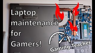 Laptop Maintenance for Gamers [upl. by Harts]