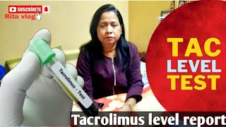 Tacrolimus level monitoring  TAC Level test  tacrolimus level [upl. by Ahsinauq206]