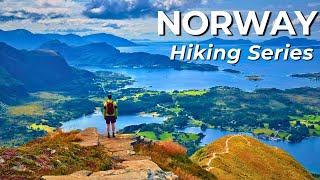 Hiking in Norway Series Ep6 Rørsethornet Midsund More than 3000 steps built by Sherpas [upl. by Krute]