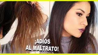 MASCARILLAS PARA EL CABELLO SECO Y MALTRATADO FT MIRIANNY [upl. by Joung]