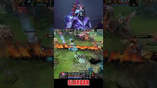 Slardar Rampage in 28 Second 🔥Easy 1200 Golds 🔥 Dota2 Rampage Dota2gameplay [upl. by Tisbee]