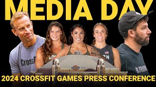 2024 CrossFit Games Media Press Conference [upl. by Retrak]