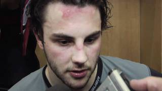 Postgame Comments Derick Brassard [upl. by Oralia]