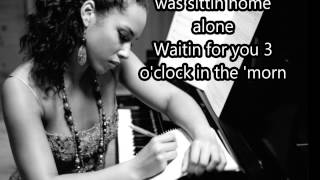 Alicia Keys  Karma Lyrics [upl. by Anivid]