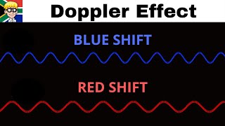 Doppler Effect grade 12 Red and Blue Shift [upl. by Aremaj]