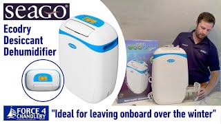 Seago Ecodry Desiccant Dehumidifier works at low temperatures will run all winter onboard your boat [upl. by Timmy]