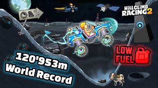 🌜🌚 THE ETERNAL FRIDGE RECORD  120953m in MOON with CCEV  Hill Climb Racing 2 🌘🌙 [upl. by Julie]