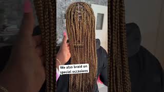 Braids Goddess braidshairstyle afrohair ladiebraidshairextensionist [upl. by Pembrook101]