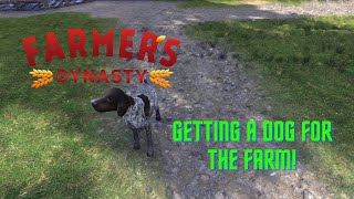 Farmers Dynasty Getting A Dog for The Farm [upl. by Anyaj]