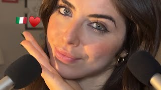 4K ASMR TEACHING YOU ITALIAN 🇮🇹 10 romantic phrases [upl. by Delores]