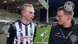 Stimmen zum Spiel  SG Wattenscheid 09 vs SpVgg Vreden  10 00 [upl. by Nylhtak]