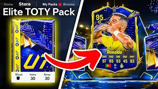 25x 600K ELITE TOTY PACKS 🤯 FC 24 Ultimate Team [upl. by Akila]