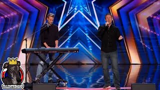 The Brown Brothers Full Performance amp Intro Americas Got Talent 2022 Auditions Week 3 S17E03 [upl. by Arondell]