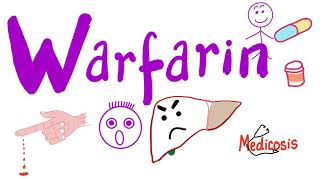 Warfarin  The blood 🩸 thinner  Anticoagulants  Hematology amp Pharmacology [upl. by Wulfe141]