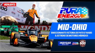 ¡TRIUNFAZO de Pato O´Ward en MIDOHIO  Resumen en español  PURA ENERGIA [upl. by Larrisa118]