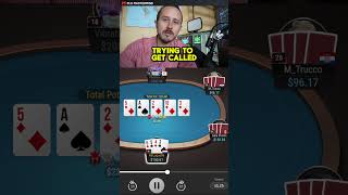 BEAUTIFUL Runout poker [upl. by Ylrad]