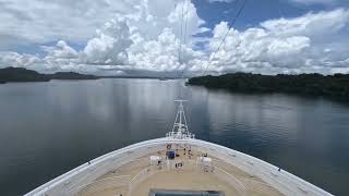 Sapphire Princess first time through the Panama Canal Oct 10 2024 [upl. by Leeann]