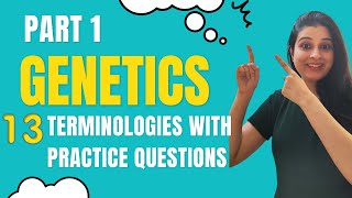 ICSE Class 10 Biology Understanding Genetics  13 Essential Terminologies Explained  DRUB [upl. by Enert]