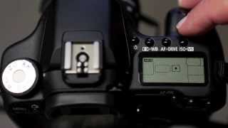 Canon 50D  Setting up the metering mode [upl. by Yrokcaz]