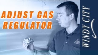 How to adjust gas pressure adjust gas regulator tutorial DIY Windy City Restaurant Equipment Parts [upl. by Zippora933]