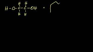 2043 Deduce structures of the polymers formed by alcohols and carboxylic acids IB Chemistry [upl. by Byrle9]