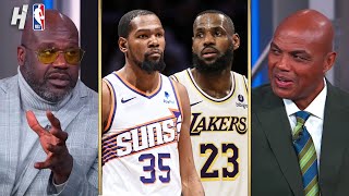 Inside the NBA discuss Lakers Strugges amp preview Suns vs Lakers [upl. by Derr]