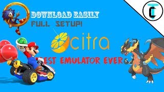 Citra Emulator  Download And Setup  2017 [upl. by Rimahs244]