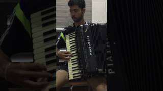 Vídeo Aula da música Vestido de Seda na Sanfona [upl. by Ellened]