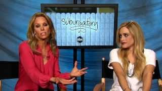 Talking SUBURGATORY with Cheryl Hines and Carly Chaikin [upl. by Wahkuna]