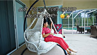 OUR FULLY FURNISHED HOUSE TOUR 😲🏡 [upl. by Able]