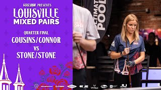 Louisville Mixed Pairs  Quarter Final  Cousins amp Connor vs Stone amp Stone [upl. by Aissyla]