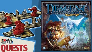 Descent Second Edition  How To Play  Quests And Questions [upl. by Eugen479]