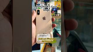 iPhone XS gold best condition shorts iphone unboxing [upl. by Nowed]