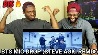 BTS 방탄소년단 MIC Drop Steve Aoki Remix REACTION [upl. by Whiting]