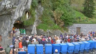 Messe de 10h à Lourdes du 19 octobre 2023 [upl. by Airotnes]