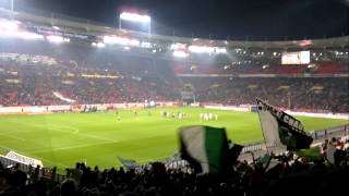 30 Gladbach Auswärtssieg in Stuttgart 29012012 [upl. by Attoynek320]