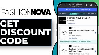 How to Get Fashion Nova Discount Codes 2024 [upl. by Kuhlman]