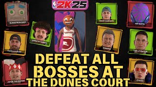 NBA 2K25 MyCAREER PS5  STREETBALL  DEFEAT ALL BOSSES AT THE DUNES COURT [upl. by Ynabla]