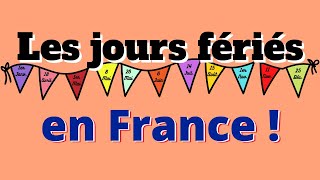 Les jours fériés en France quand et pourquoi [upl. by Shirl189]