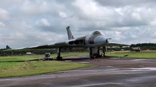 Start up of the Avro Vulcan XM655  September 2024 [upl. by Secilu]