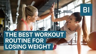 Best Workout Routine For Losing Weight According To Exercise Experts [upl. by Stoecker]