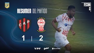 Copa Liga Profesional  Fecha 2  resumen de Patronato  Huracán [upl. by Nwahsem183]