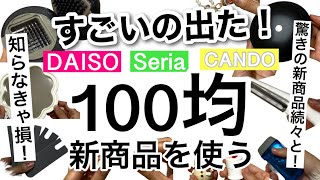 【100均】新商品速報知らなきゃ損！なすごいダイソー・セリア・キャンドゥ新商品13点紹介【便利キッチングッズ韓国インテリア時短料理文房具寒さ対策防災グッズクリスマス】 [upl. by Eeralav149]