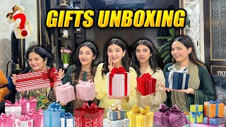 Bohat zyada gifts mil gaye  Api ki traf milad  Gifts unboxing  Hira Faisal  Sistrology [upl. by Niwrek]