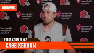 Case Keenum Postgame Press Conference vs Jaguars  Cleveland Browns [upl. by Lauryn]