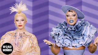 FASHION PHOTO RUVIEW RuPauls Drag Race UK Season 4  Queen Team Makeover Challenge [upl. by Juta]